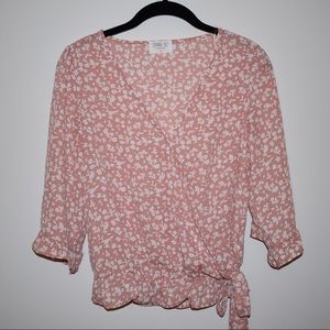 Sienna Sky Pink Floral Blouse